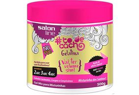 Gelatina Salon Line Tô De Cacho Vai Ter Volume Sim 500g