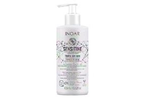 Creme De Limpeza Capilar Inoar Sensitive Três Em Um 400ml