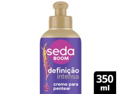 Creme Para Pentear Seda Boom Definição Intensa Frasco 350ml