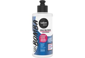 Creme Para Pentear Salon Line Sos Bomba Original 300ml