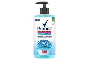 Sabonete Líquido Antibacterial Para As Mãos Rexona Limpeza Profunda Frasco 500ml