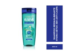 Shampoo L'Oréal Paris Elseve Hydra-Detox Anti-Caspa, 400ml