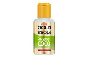 Óleo Capilar Niely Gold Água de Coco, 100ml