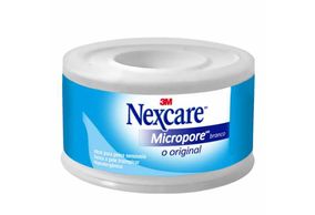 Fita Micropore Nexcare Branca - 25 Mm X 4,5 M