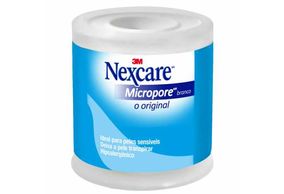 Fita Micropore Nexcare Branca - 50 Mm X 4,5 M