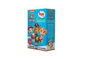 Curativo Topz Patrulha Canina Com 25 Unidades