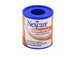 Esparadrapo Nexcare Impermeável Cor Bege 50mmx3m