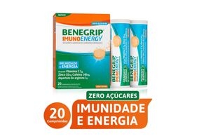 Benegrip Imuno Energy Com 20 Comprimidos Efervescentes