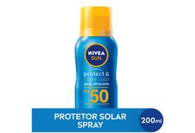 Protetor Solar Nivea Sun Protect & Toque Seco Fps50 Spray 200ml