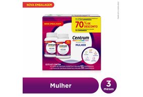 Centrum Essentials Mulher 60 Comprimidos Com 70% De Desdonto Centrum Essentials Mulher 30 Comprimidos