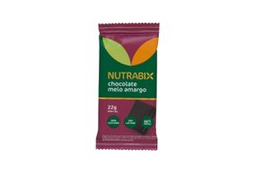 Chocolate Nutrabix  Meio Amargo 22g