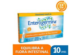 Probiótico Enterogermina Plus 10 Frascos De 5ml