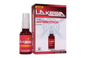 Lakesia Spray Solução Antimicótica, Combate A Micose De Unha Desde A Primeira Aplicação, 30ml