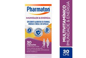 Multivitamínico Pharmaton® Complex Imunidade & Energia com 30 cápsulas