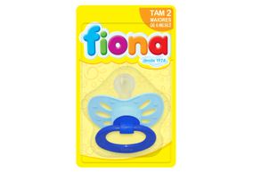 Chupeta Fiona Extra Air Ortodôntica Silicone Tamanho 2 Azul