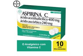 Aspirina C  Bayer  2 comprimidos efervescentes