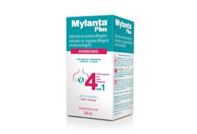 Antiácido Mylanta Plus Morango 240ml