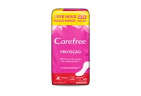 Protetor Diário Carefree Proteção Com Perfume Leve 80 Pague 60