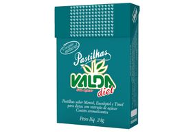 Pastilha Valda Fliptop Diet - 24g