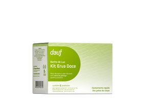 Kit Banho De Lua Dauf Erva Doce 6 Produtos