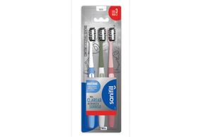 Escova Dental Sanifill Whitening Macia Leve 3 Pague 2