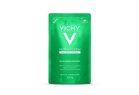 Normaderm Vichy Gel De Limpeza Profunda Pele Mista A Oleosa Refil 240g