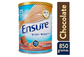 Suplemento Adulto Ensure Em Pó Sabor Chocolate 850g