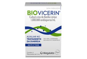 Biovicerin Com 2 Flaconetes De 5ml