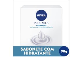 Sabonete Nivea Pure Milk Beauty Elixir Fresh 90g