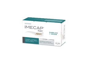 Imecap Hair Max Para Cabelos E Unhas Com 60 Cápsulas