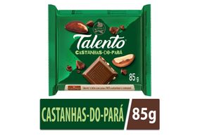 Chocolate Talento Garoto Castanhas Do Pará 85g