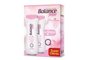 Sabonete Íntimo Balance Feme Princess 200ml Kit Com 2 Unidades