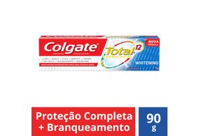 Creme Dental Colgate Total 12 Whitening 90g