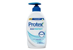 Sabonete Protex Duo Protect Para As Mãos Antibacteriano 400ml