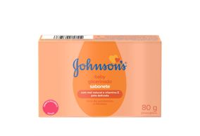 Sabonete Em Barra Johnsons Baby Glicerinado 80 G