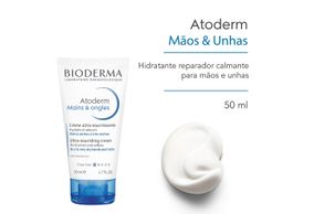 Bioderma Atoderm Mãos E Unhas Hidratante 50ml