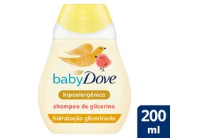 Shampoo Dove Baby Hidratação Glicerinada 200ml