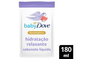 Dove Baby Sabonete Liquido Hora De Dormir Hipoalergenico Hidrataçao Relaxante 180ml