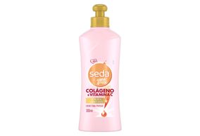 Creme Para Pentear Seda Colageno+vitamina C Nutrição E Luminosidade 300ml