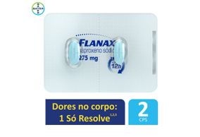 Flanax 275mg Envelope Com 2 Unidades