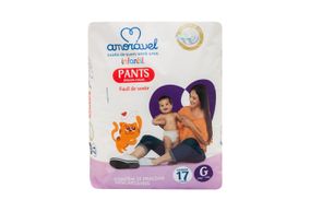 Fralda Amoravel Pants Tamanho G Com 17 Unidades