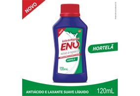 Leite de Magnésia Eno Sabor Hortelã Solução Oral 120ml