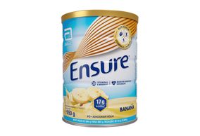 Suplemento Adulto Ensure Em Pó Sabor Banana 850g