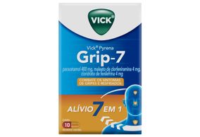 Vick Pyrena Grip-7 Com 10 Cápsulas