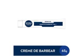 Creme de Barbear 2 em 1 Nívea Men Sensitive 65g