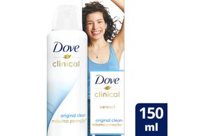 Desodorante Dove Clinical Original Clean Aerosol 91g