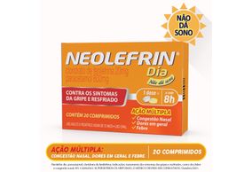 Neolefrin Dia Com 20 Comprimidos