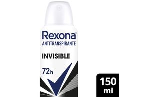 Desodorante Antitranspirante Rexona  Invisible 150ml