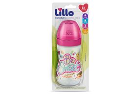 Mamadeira Lillo Super Evolution Divertida Cor Rosa 260ml