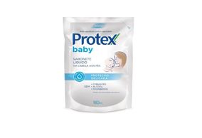 Sabonete Líquido Infantil Para Bebês Protex Baby Delicate Care 180ml Refil